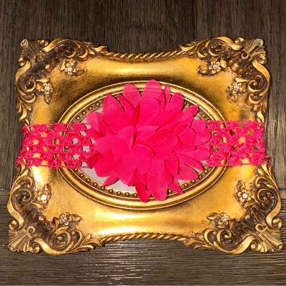 NWT Handmade Flower Headbands x 3 Infant Baby Child Girl - Picture 6 of 7